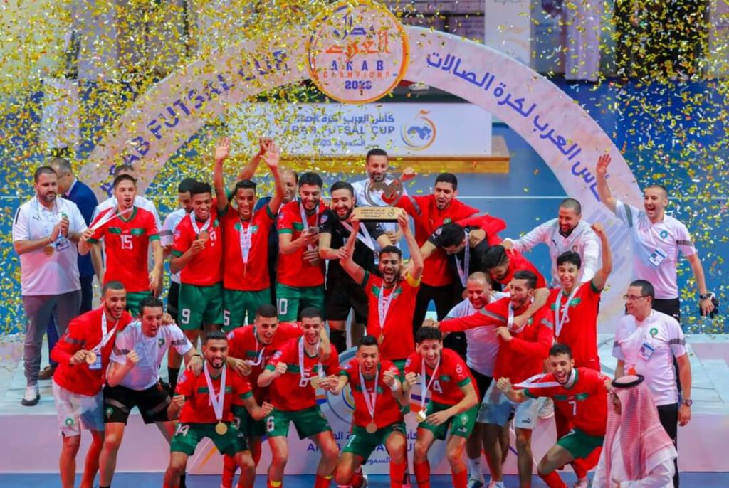 منتخب “الفوتسال” بطلا للعرب للمرة الثالثة على التوالي