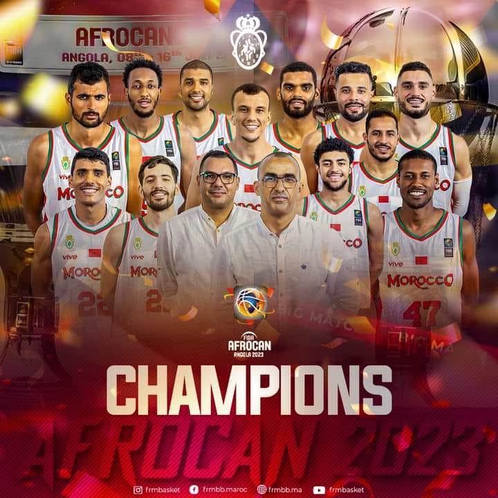 منتخب كرة السلة يتوج بطلا لـ “أفروكان” بعد الإطاحة بكوت ديفوار في النهائي