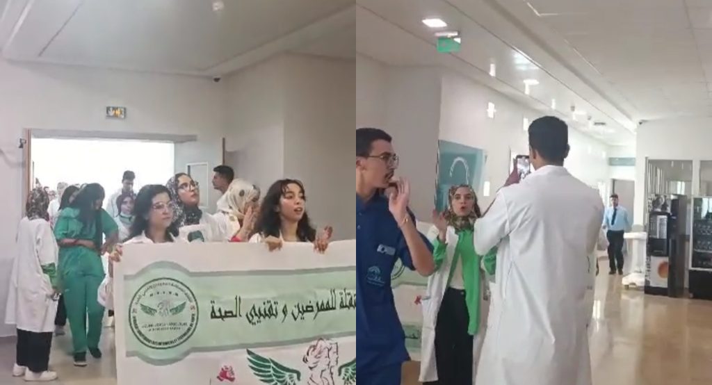إدارة المستشفى الجامعي تطلق صافرات إنذار على الممرضين المحتجين وتزعج المرضى!
