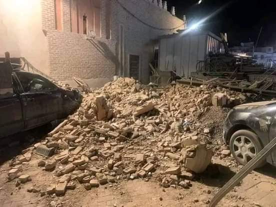 ارتفاع حصيلة وفيات الزلزال إلى 2122 شخصا