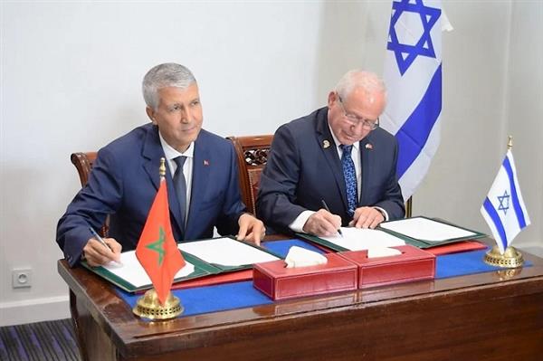 المغرب إسرائيل..توقيع مذكرة تفاهم للتعاون في مجالي الفلاحة والمياه
