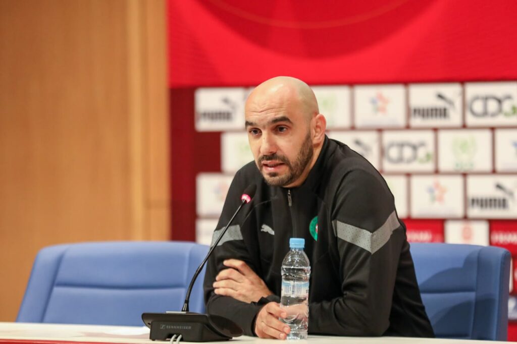 الناخب الوطني وليد الركراكي يعقد اجتماعا مع فوزي لقجع بشأن “كان الكوت ديفوار”