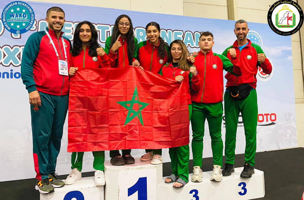 المغرب ينتزع 7 ميداليات في بطولة البحر الأبيض المتوسط لـ” الكيك بوكسينغ”