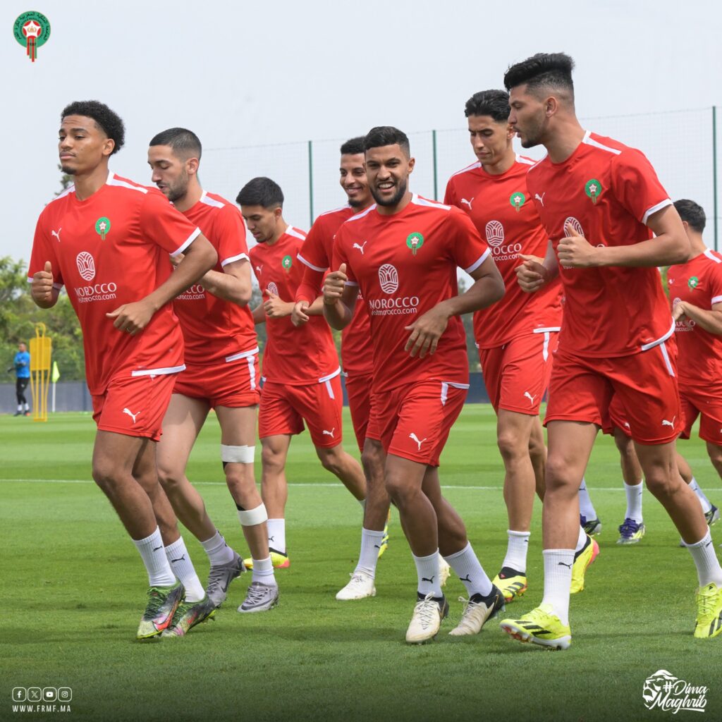 الأسود تتوجه صوب أكادير استعدادا لملاقاة زامبيا