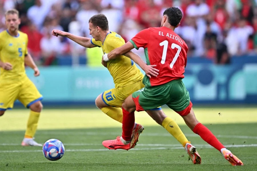 المنتخب الأولمبي يتلقى هدفا قاتلا وينهزم أمام أوكرانيا