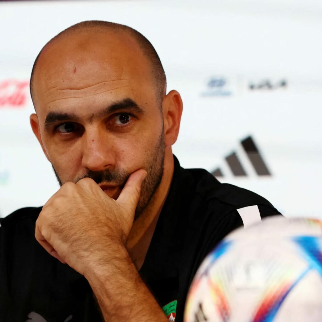الركراكي يطالب الطاقم الطبي بتقرير خاص حول حالة نجمي المنتخب الأولمبي