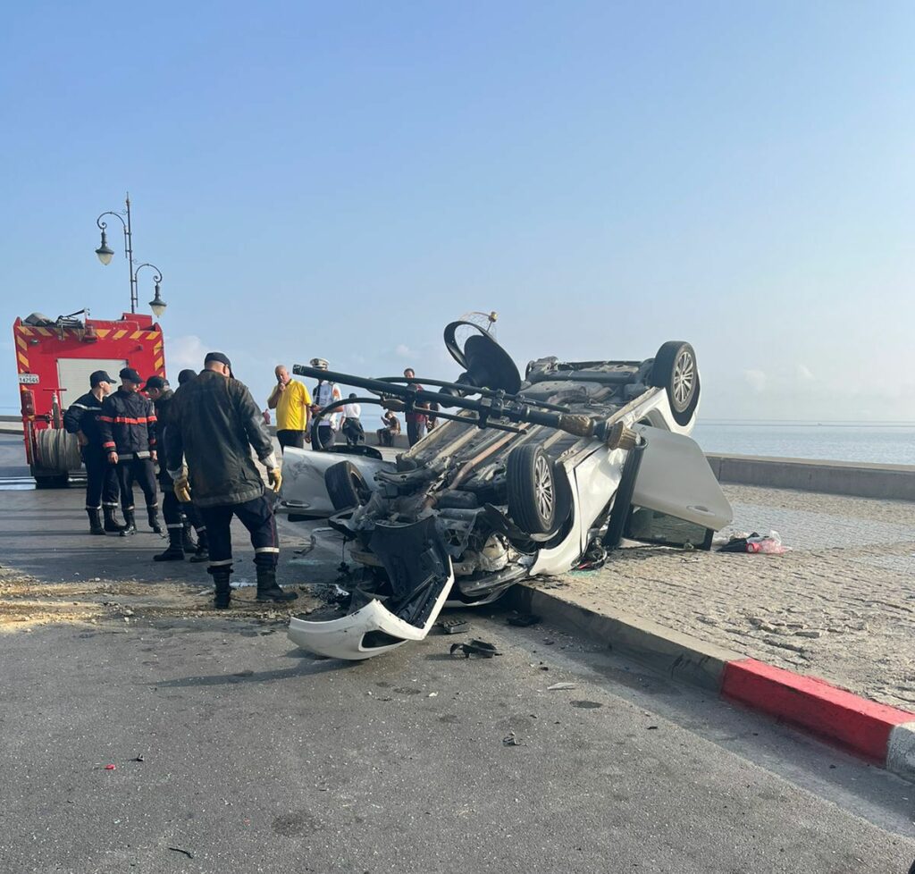 مصرع شخص وإصابة خمسة اَخرين في حادثة سير مميتة بطريق مرقالة