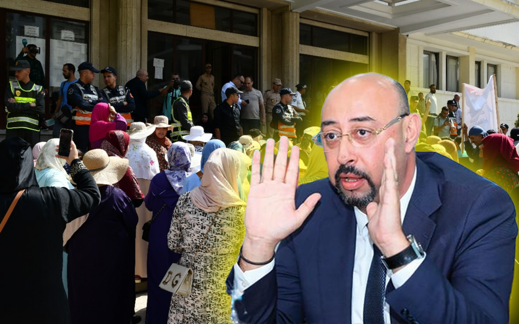 ليموري يلعب دور “الاطفائي” مع ساكنة سيدي ادريس المحتجين على رخص البناء.. ويرمي كرة الحل لشركة العمران
