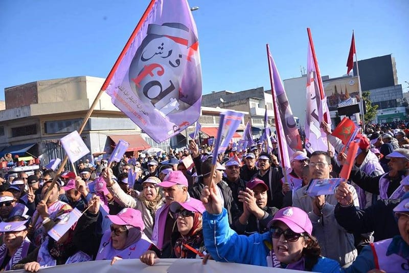 الفيدرالية الديمقراطية للشغل تحتج بطنجة غدا ضد الغلاء والتهميش وتدعو لمسيرة حاشدة في فاتح ماي