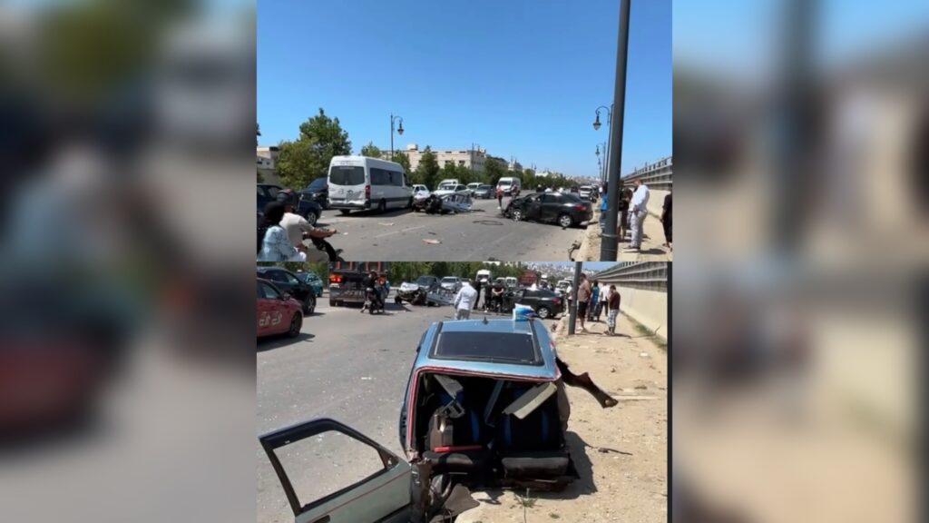 اصطدام مروع بطريق العوامة يُسفر عن إصابة أربعة أشخاص ونقلهم لمستعجلات طنجة