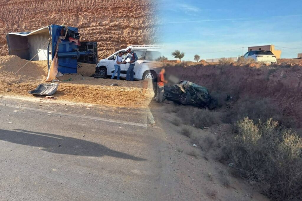 مأساة جديدة.. وفاة أم وطفلها في حادثة سير بالطريق الساحلية