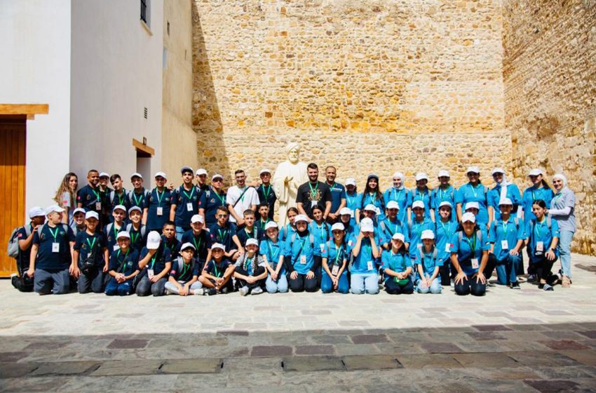أطفال القدس يحتفون بصيفهم في طنجة