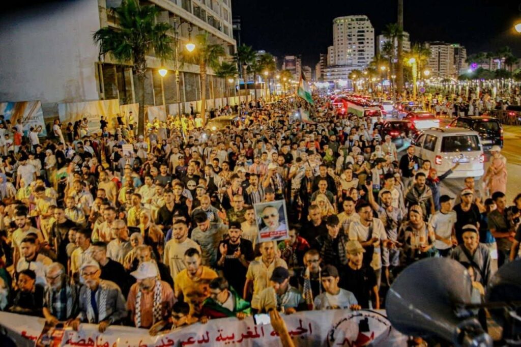 الدعوة لمظاهرة جديدة بطنجة دعما لغزة ورفضا للتطبيع