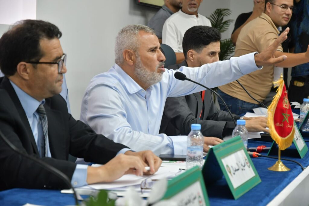 (صور) انطلاق الجمع العام الانتخابي لعصبة طنجة تطوان الحسيمة وسط توتر بين لائحتي العافية والعباس