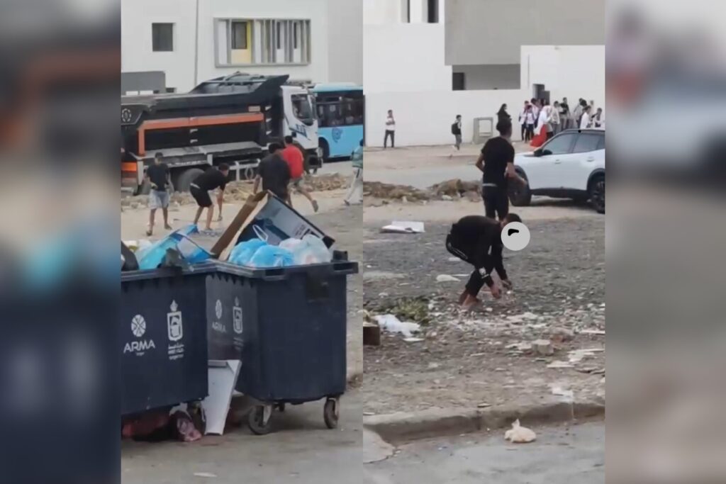 أمن طنجة يوقف ثلاثة قاصرين بعد تورطهم في التراشق بالحجارة وإصابة تلميذة