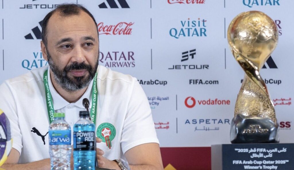 السكتيوي: النجاعة الهجومية والدفاع سيمهدان للمغرب التتويج بكأس العرب