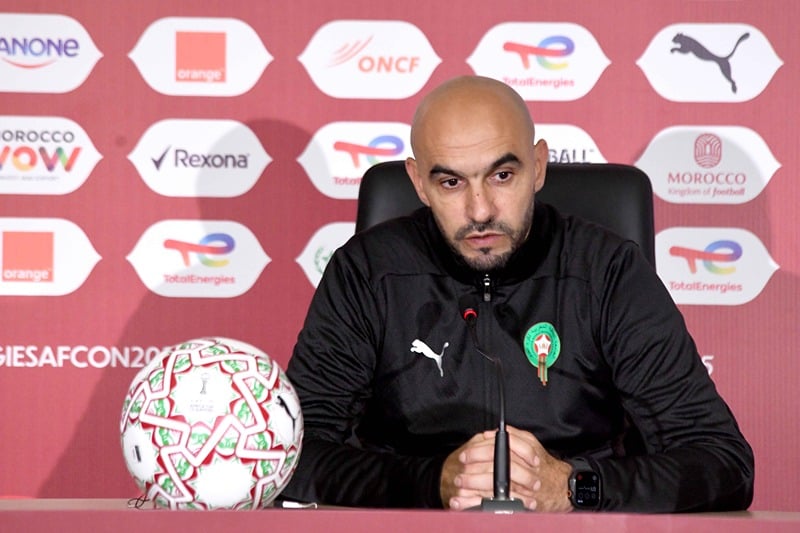 ثمن نهائي كان المغرب.. الركراكي يحذر من مفاجآت تنزانيا ويعلن جاهزية حكيمي