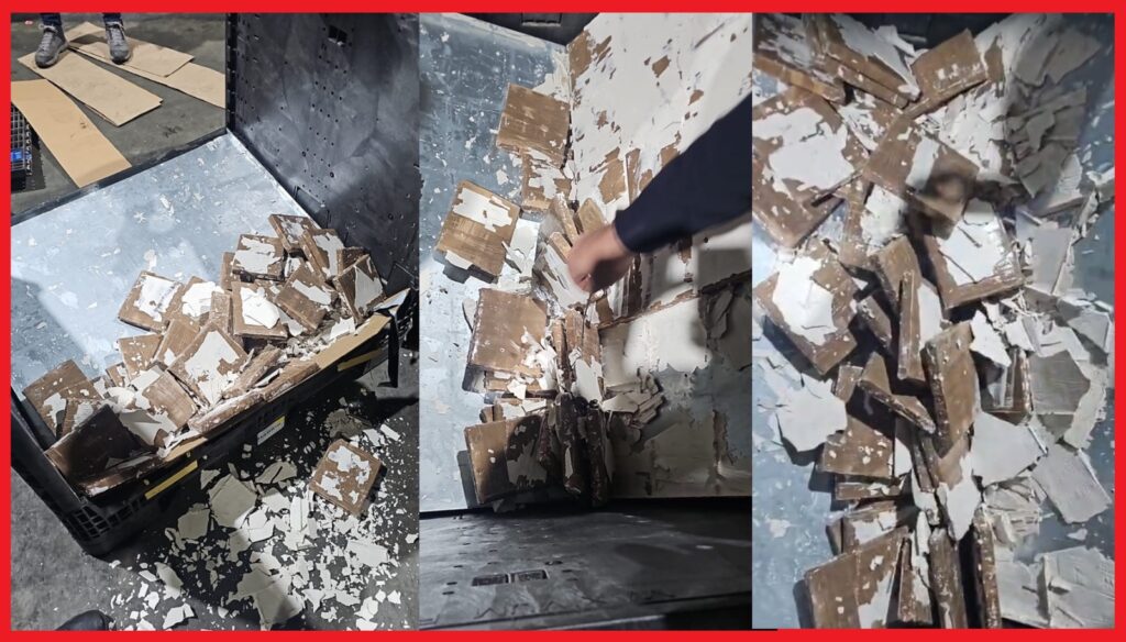 إحباط تهريب أزيد من طن من مخدر الشيرا بميناء طنجة المتوسط وتوقيف سائقين