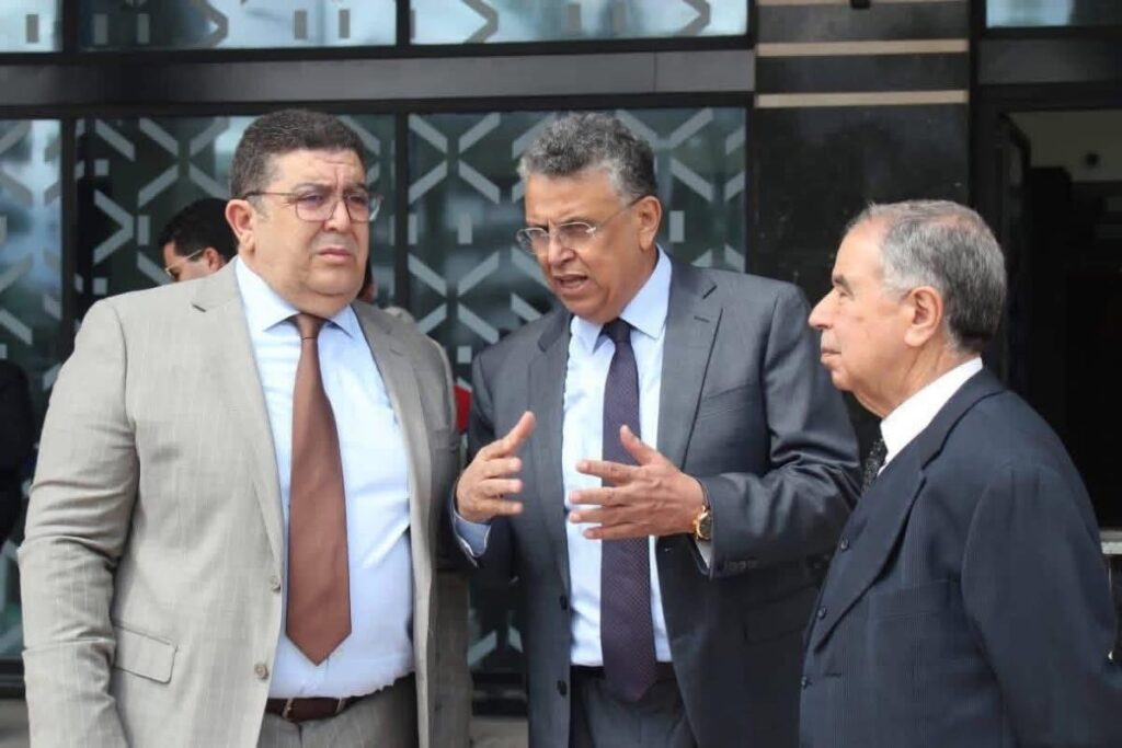 عبد اللطيف وهبي يقف على جاهزية قصر العدالة بساحة الأمم
