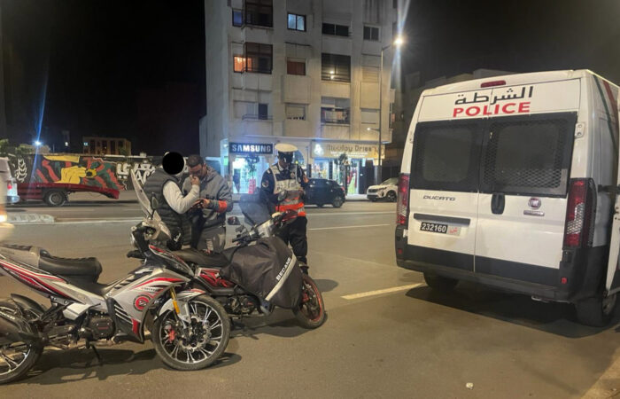 حملة أمنية واسعة ببني مكادة تسفر عن توقيفات وحجز دراجات نارية مشبوهة
