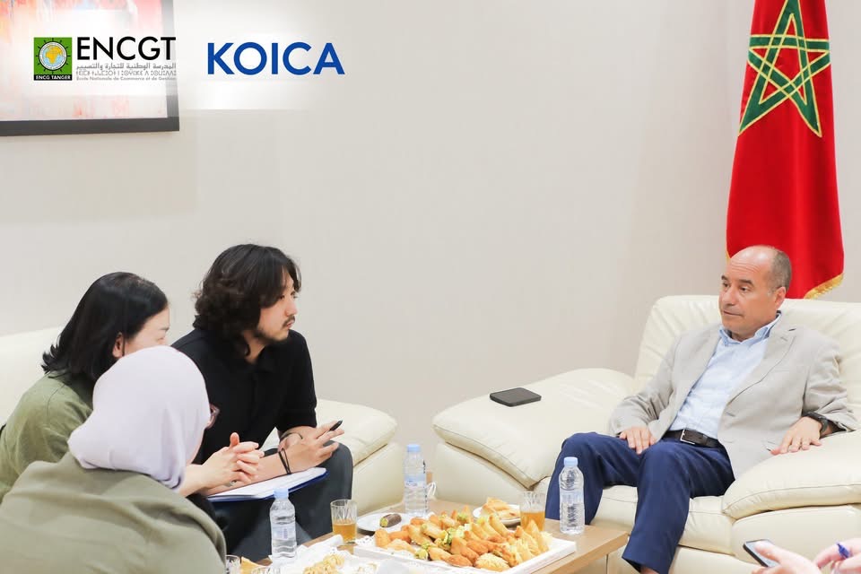 ال ENCGطنجة تعزز انفتاحها الدولي بشراكة جديدة مع الوكالة الكورية للتعاون الدولي