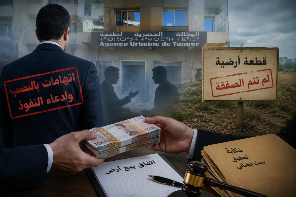 مبالغ مالية وصفقة عقارية مثيرة.. اتهامات بالنصب وادعاء النفوذ تلاحق المدير السابق للوكالة الحضرية بطنجة
