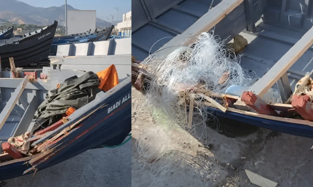 اصطدام داخل بحر الزهارة ينهي حياة صياد ويصيب آخر بجروح خطيرة
