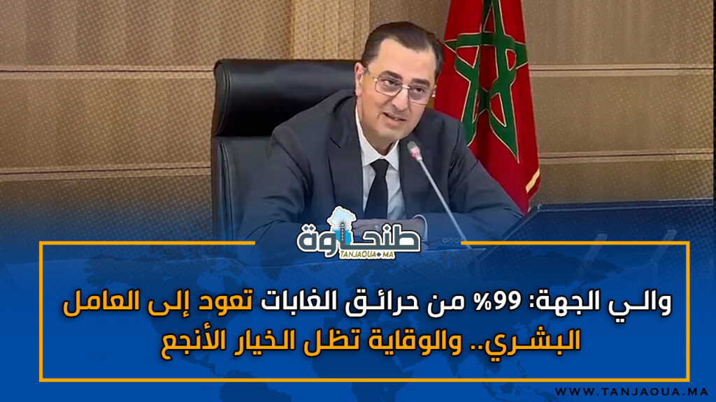 والي الجهة: 99% من حرائق الغابات تعود إلى العامل البشري.. والوقاية تظل الخيار الأنجع