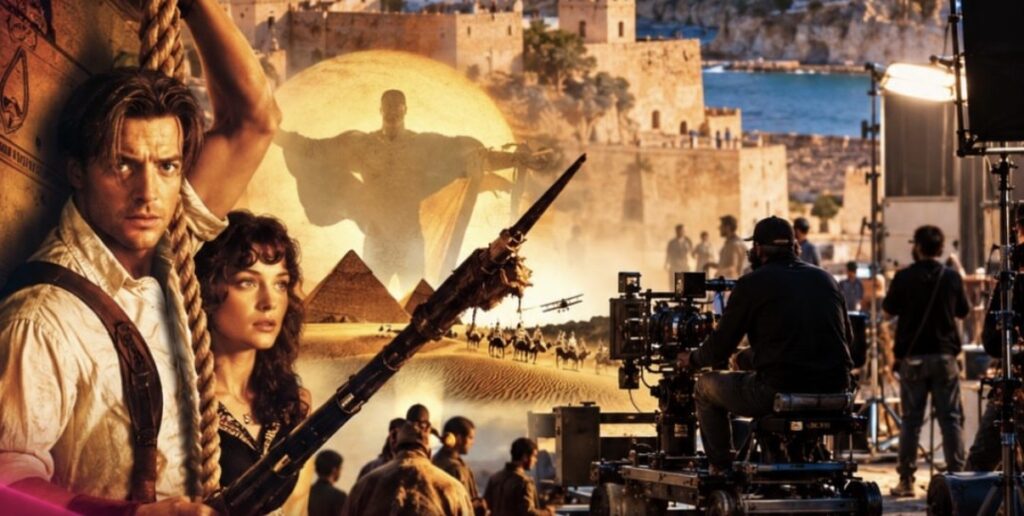 هوليوود تحط الرحال بطنجة لتصوير فيلم «عودة المومياء 4» بمشاركة نجوم عالميين